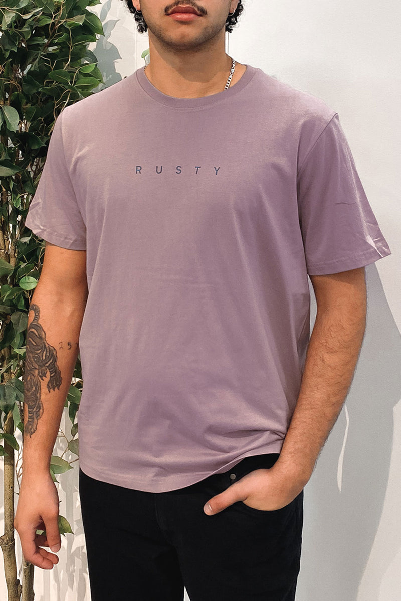 Short Cut Short Sleeve Tee Elderberry 1