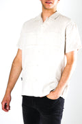Linen Short Sleeve Shirt Natural