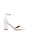 Enzo Closed Toe Pumps White Softee